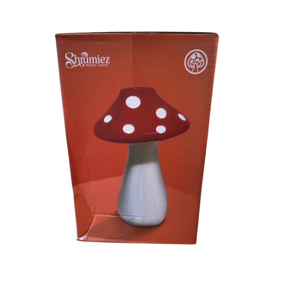 Mushroom Vase - Red Mushroom Flower Vase - Picture 2 of 5